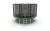 Батут Evo Jump External 12ft Green