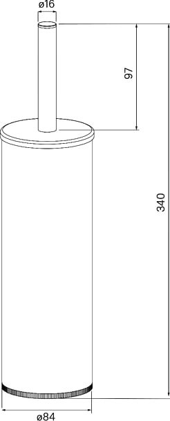 Ерш Iddis BRUBL0i47 черный