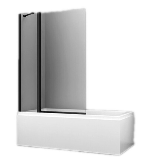 Душевая шторка WasserKraft Berkel 48 P 02110 Black Fixed Душевая шторка WasserKraft Berkel 48 P 02110 Black Fixed