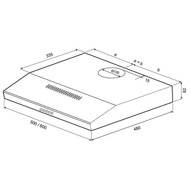 Вытяжка Shindo ITEA 50 SS