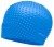 Шапочка для плавания Atemi BS60, силикон (бабл), синий