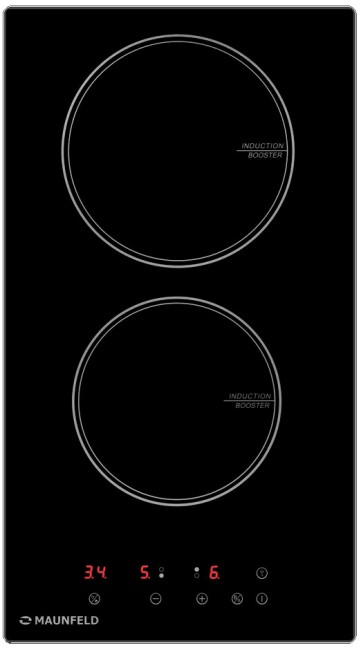 Встраиваемая индукционная варочная панель Maunfeld CVI292BK