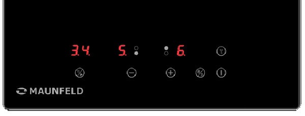 Встраиваемая индукционная варочная панель Maunfeld CVI292BK