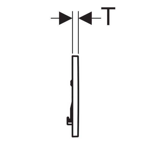 Клавиша смыва Geberit Sigma 30 (115.893.JT.1)
