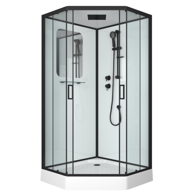 Душевая кабина Niagara NG-6901-01D black