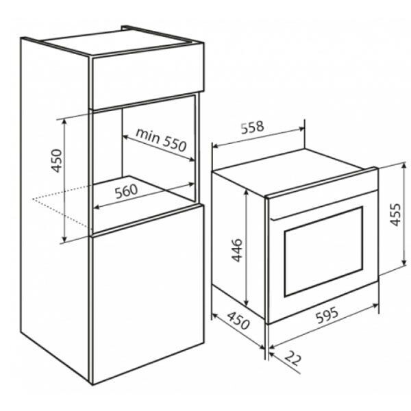 Встраиваемая пароварка Kuppersberg RS 969 BOR