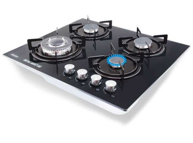 Встраиваемая газовая варочная панель Ginzzu HCG-445 Встраиваемая газовая варочная панель Ginzzu HCG-445