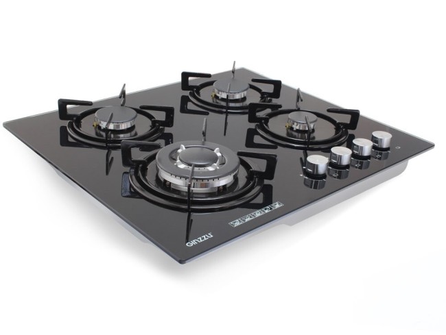 Встраиваемая газовая варочная панель Ginzzu HCG-445 Встраиваемая газовая варочная панель Ginzzu HCG-445