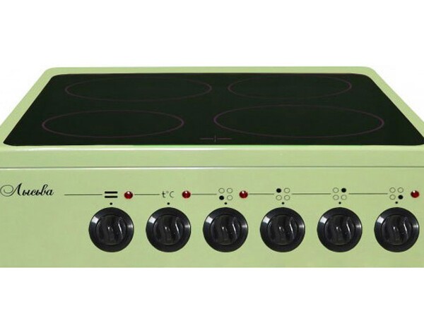 Электрическая плита Лысьва EF4002MK00 (ЭПС 402 МС) зеленая
