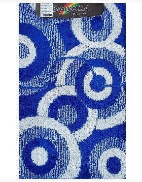 Коврик для ванной Санакс Classic Multi 00254 синий Коврик для ванной Санакс Classic Multi 00254 синий