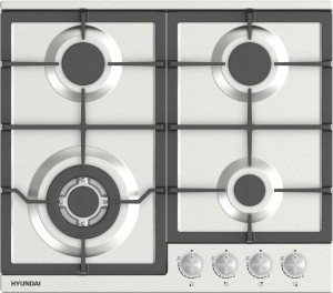 Встраиваемая газовая варочная панель Hyundai HHG 6436 IX