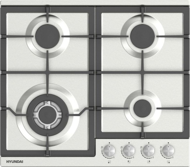 Встраиваемая газовая варочная панель Hyundai HHG 6436 IX