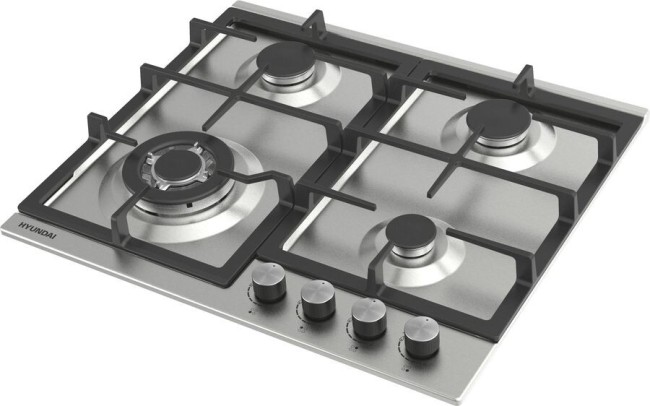 Встраиваемая газовая варочная панель Hyundai HHG 6436 IX