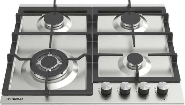Встраиваемая газовая варочная панель Hyundai HHG 6436 IX