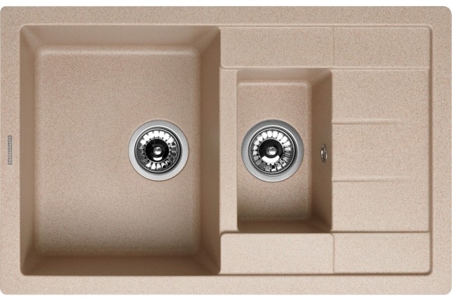 Кухонная мойка Kuppersberg Modena 1,5B1D sand Кухонная мойка Kuppersberg Modena 1,5B1D sand