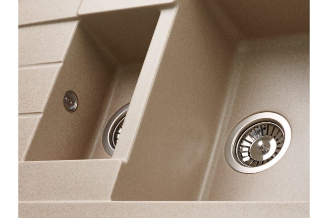 Кухонная мойка Kuppersberg Modena 1,5B1D sand Кухонная мойка Kuppersberg Modena 1,5B1D sand