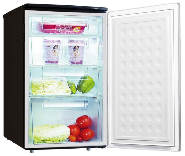 Морозильная камера Tesler RF-90 black