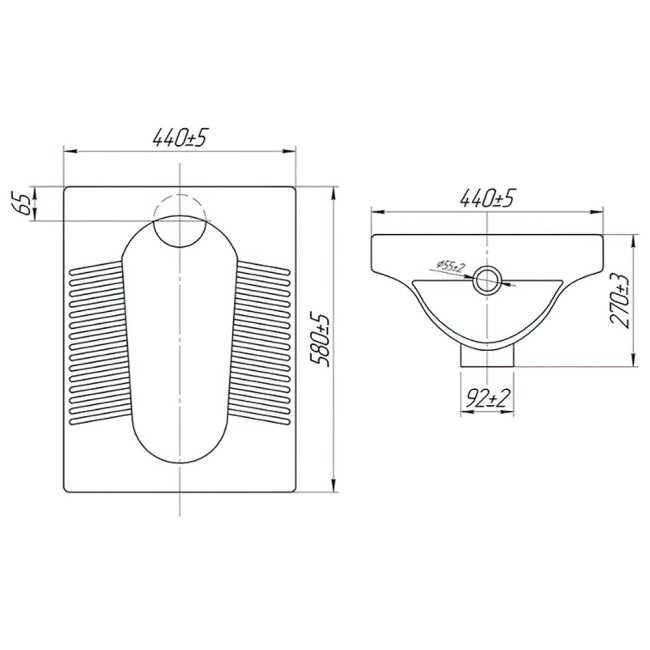 Чаша Генуя Ekokerama Marzo ЕК 0300