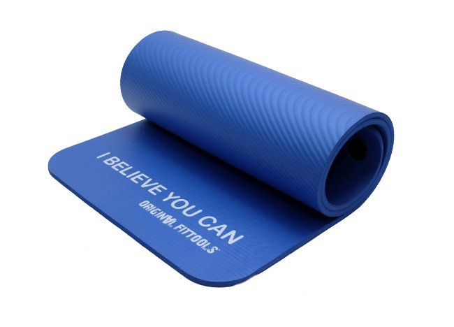 Мат для аэробики Original FitTools FT-YGR-100NBR-BWV Мат для аэробики Original FitTools FT-YGR-100NBR-BWV