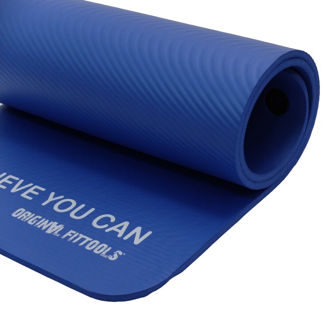 Мат для аэробики Original FitTools FT-YGR-100NBR-BWV Мат для аэробики Original FitTools FT-YGR-100NBR-BWV