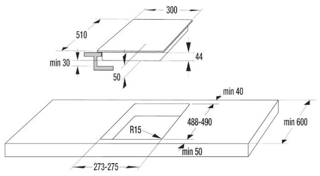 Встраиваемая электрическая варочная панель Gorenje ECT 330 CSCW