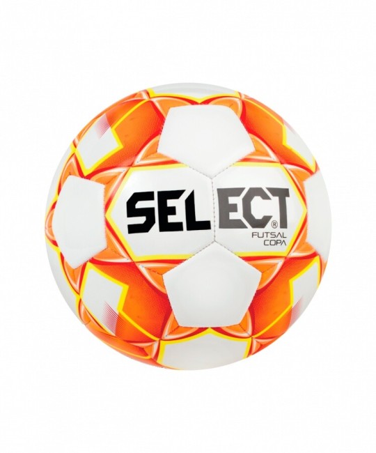 Мяч футзальный Select Futsal Copa (850318) №4 белый/оранжевый/желтый