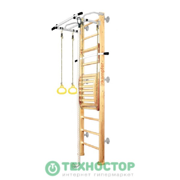 Шведская стенка Kampfer Helena Maxi wall №1 стандарт белый антик Шведская стенка Kampfer Helena Maxi wall №1 стандарт белый антик