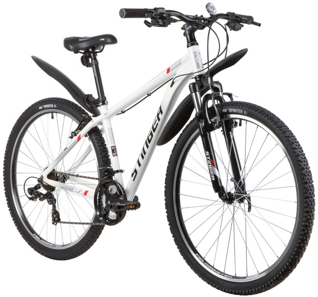 Велосипед Stinger 27AHV.ELEMSTD.16WH0 белый 137796