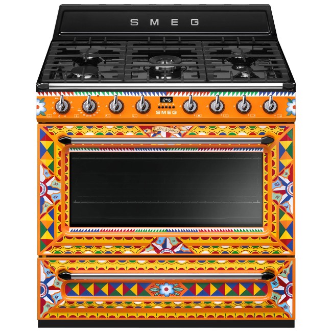 Комбинированная плита Smeg TR90DGC9
