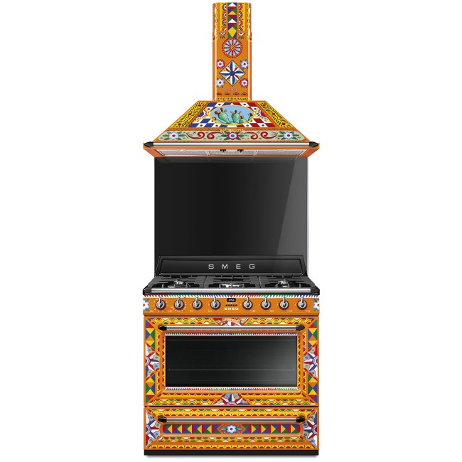 Комбинированная плита Smeg TR90DGC9