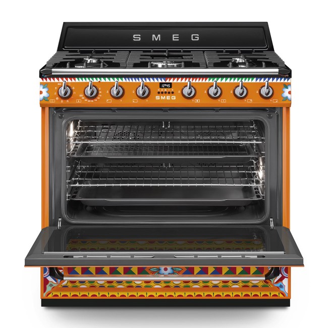 Комбинированная плита Smeg TR90DGC9