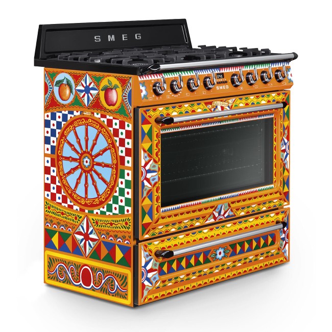 Комбинированная плита Smeg TR90DGC9
