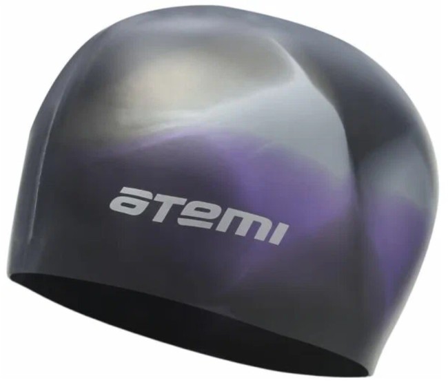 Шапочка для плавания Atemi MC201, мультиколор, силикон Шапочка для плавания Atemi MC201, мультиколор, силикон