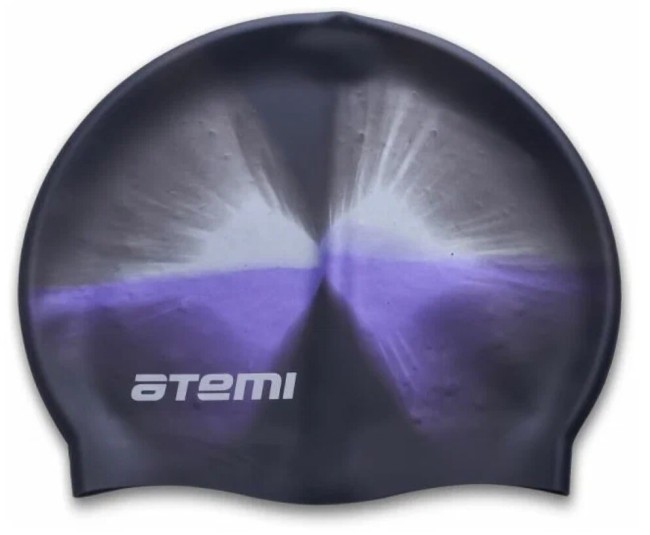 Шапочка для плавания Atemi MC201, мультиколор, силикон Шапочка для плавания Atemi MC201, мультиколор, силикон