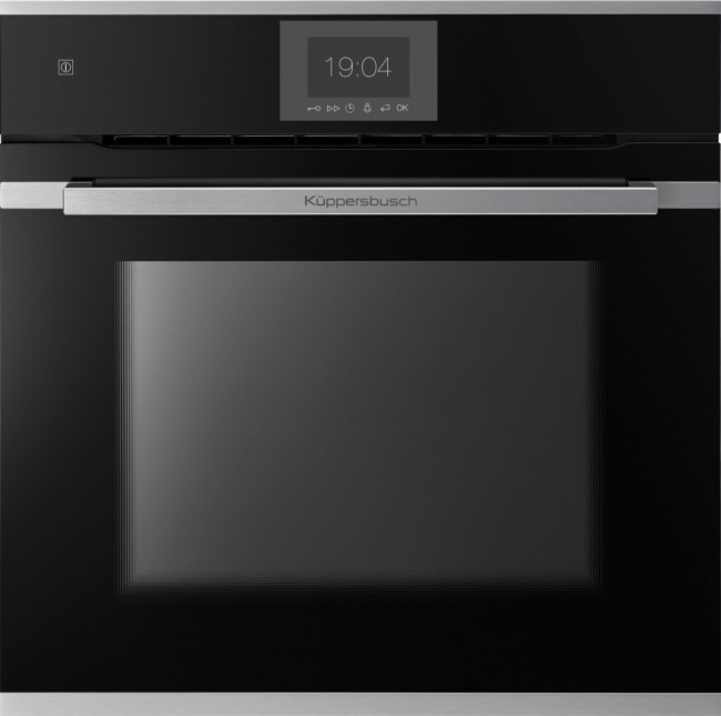 Встраиваемый электрический духовой шкаф Kuppersbusch BP 6550.0 S1 Stainless Steel черный Встраиваемый электрический духовой шкаф Kuppersbusch BP 6550.0 S1 Stainless Steel черный