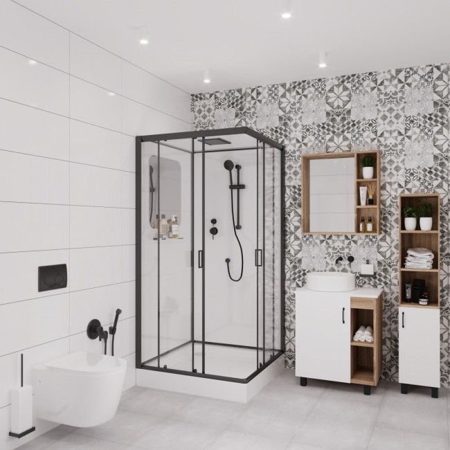 Душевая кабина Niagara NG-6901-01Q black