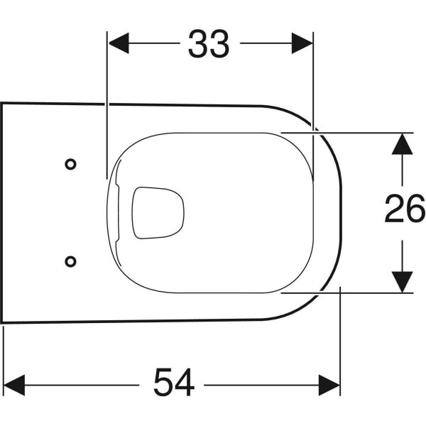 Унитаз подвесной Geberit Smyle (500.210.01.1)