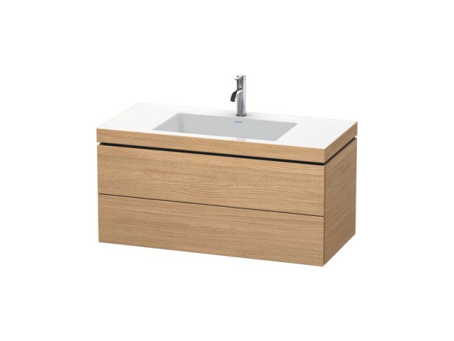 Тумба с раковиной Duravit L-CUBE (LC6928O5252) дуб европейский