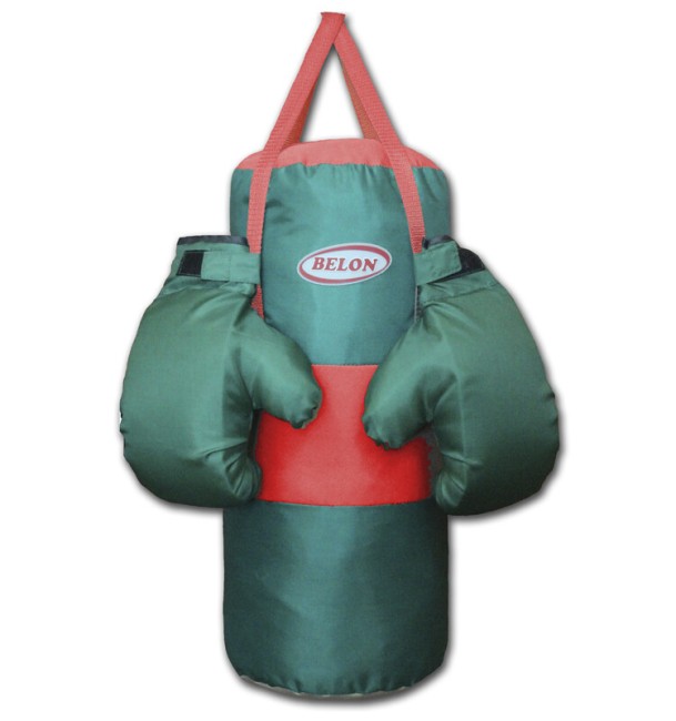 Набор для бокса Belon Груша и перчатки 2 (НБ-002-КЗ)