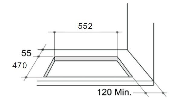Встраиваемая газовая варочная панель Zigmund & Shtain GN 208.61 A Встраиваемая газовая варочная панель Zigmund & Shtain GN 208.61 A