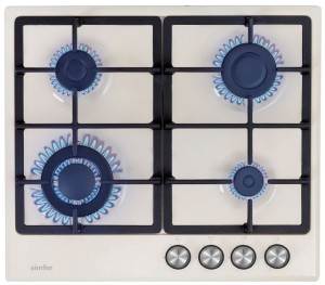 Встраиваемая газовая варочная панель Simfer H60V41R516