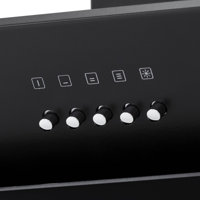 Каминная вытяжка Krona Vierkant 600 black PB