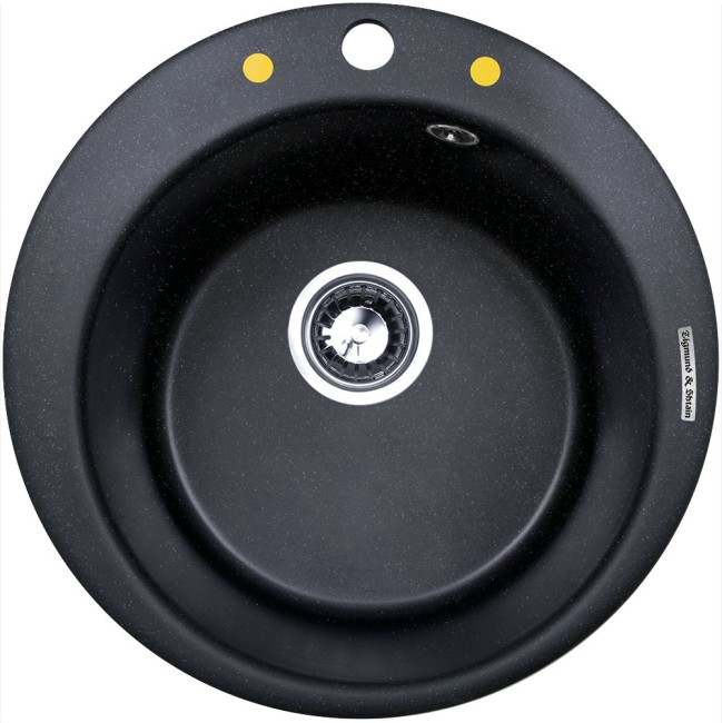 Кухонная мойка Zigmund & Shtain Kreis 480 темная скала Кухонная мойка Zigmund & Shtain Kreis 480 темная скала