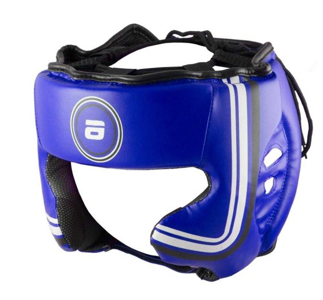 Шлем боксерский Atemi размер L цвет синий, LTB-16320