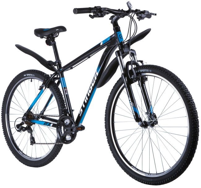 Велосипед Stinger 27AHV.ELEMSTD.18BK0 черный