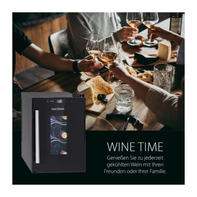 Холодильник винный Profi Cook PC-WK 1230 schwarz Холодильник винный Profi Cook PC-WK 1230 schwarz