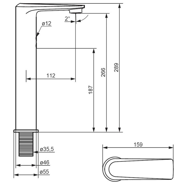 Смеситель для раковины Damixa Jupiter 770280000 Смеситель для раковины Damixa Jupiter 770280000