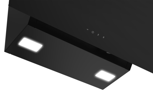 Каминная вытяжка Indesit INHV 6FLM BL