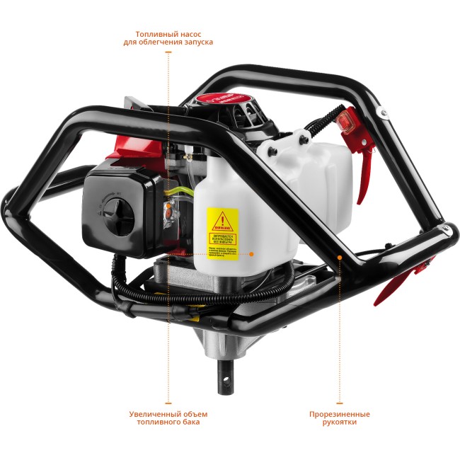 Мотобур без шнека Зубр МБ2-300