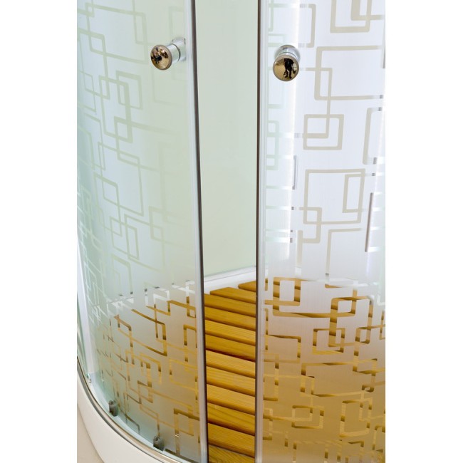 Душевая кабина Deto EM1590NLED+GM